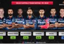 Delhi Capitals Team Rating for IPL 2019