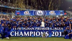 IPL 2015 champions, Mumbai Indians | Image Source: BCCI
