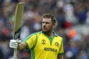 Aaron Finch smashed a stagerring 153(132) against Sri Lanka at World Cup 2019 | Image Source: ICC