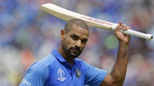 Shikhar Dhawan after his century against Australia