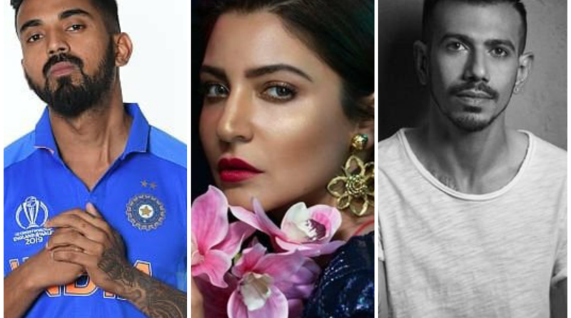 KL Rahul Anushka Sharma Yuzvendra Chahal Twitter