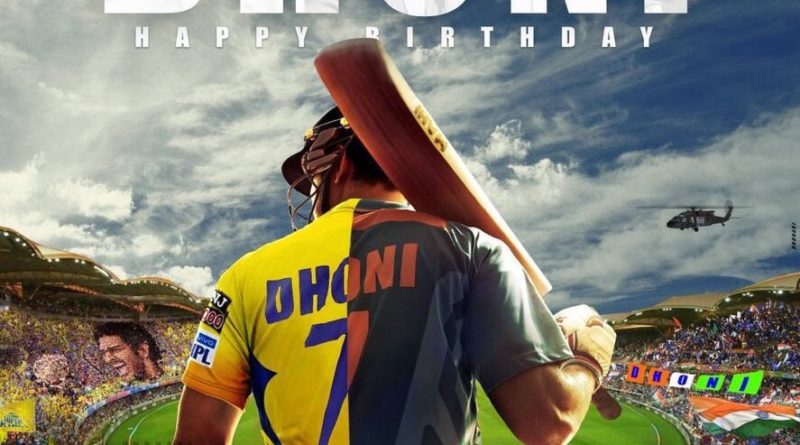 MS Dhoni birthday twitter