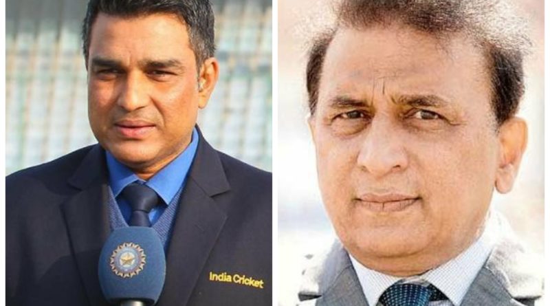 Sanjay Manjrekar Sunil Gavaskar