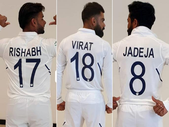 indian team new test jersey