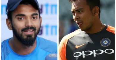 KL Rahul Prithvi Shaw