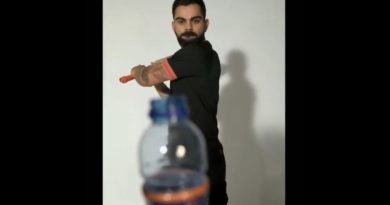 Virat Kohli bottle cap challenge