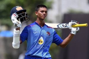 Yashasvi Jaiswal became the first teenager to score a double-hundred in Vijay Hazare Trophy