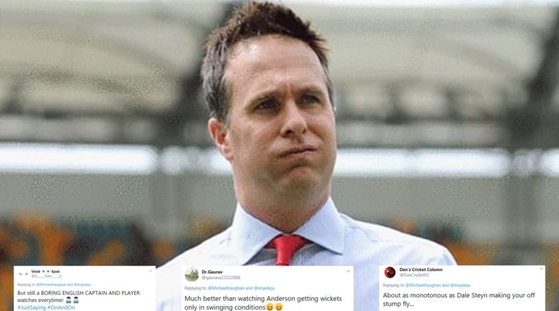 Michael Vaughan India vs SA Twitter