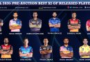 IPL 2020 Pre Auction Best 11 of Released Players