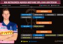 Rajasthan Royals, RR IPL 2020 Auction Strategy