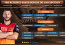 Sunrisers Hyderabad, SRH IPL 2020 Auction strategy