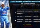 India tour of New Zealand 2020 - Official ODI Squad