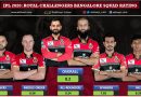 Royal Challengers Bangalore, RCB Squad Rating for IPL 2020
