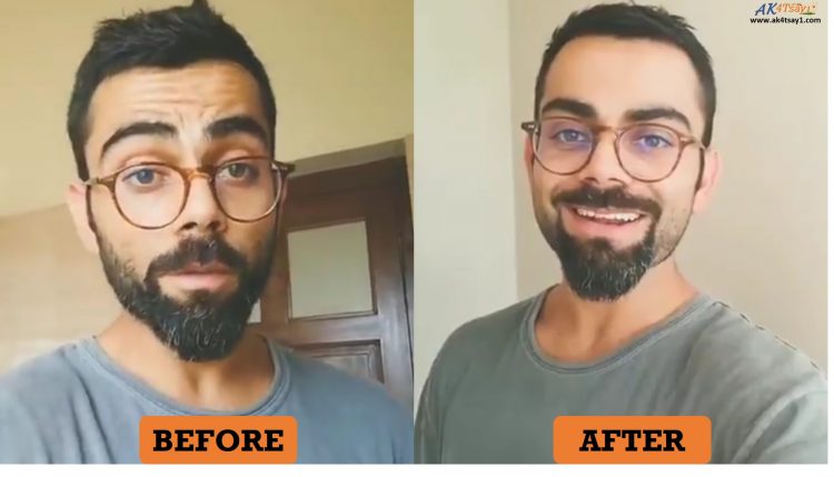 Virat Kohli new COVID-19 look of 2020