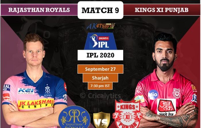 IPL 2020 Match 9 RR vs KXIP predicted 11, preview, and key players
