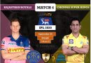 IPL 2020 UAE Match 4 RR vs CSK predicted 11 and preview