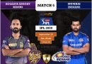 IPL 2020 UAE Match 5 KKR vs MI predicted 11 and preview