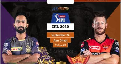 IPL 2020 UAE Match 8 KKR vs SRH predicted 11 and preview