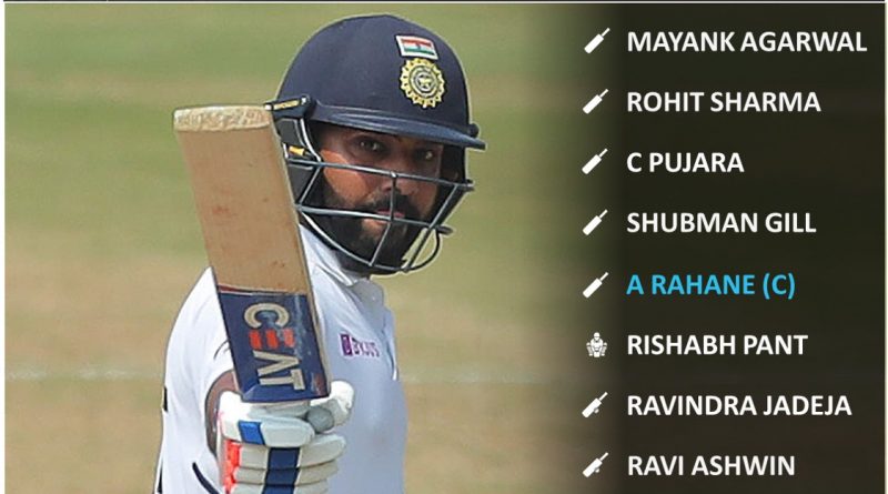 Australia vs india 2020 predicted 11 for third test