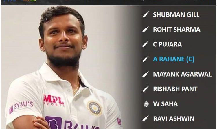 Australia vs india 2020 predicted 11 for 4th test