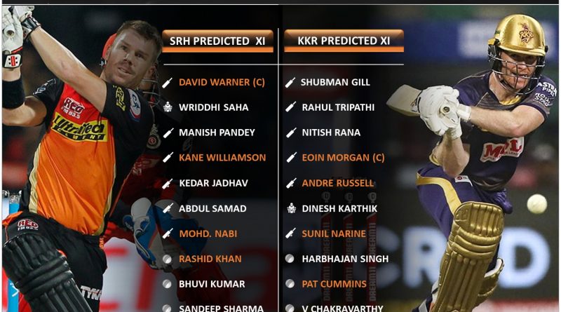 IPL 2021 SRH vs KKR match 3 predicted 11 and top fantasy picks