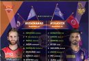 ipl 2022 srh vs kkr match 25 best predicted playing 11 for both teams