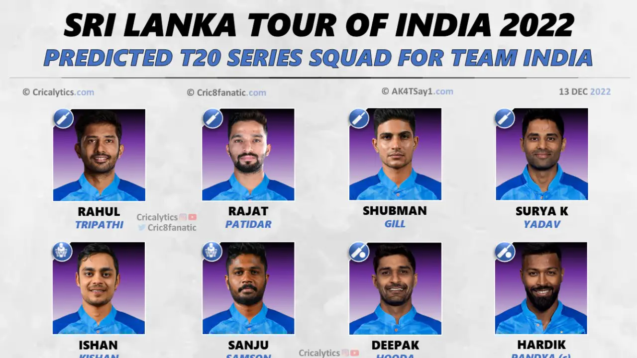 india vs sri lanka 2023 t20 squad for india