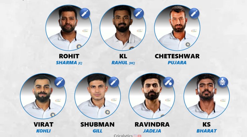 india vs australia 2023 1st test nagpur playing 11 for both teams