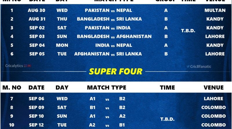 asia cup 2023 schedule download pdf