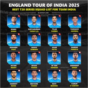 India vs England 2025 T20 Squad and Players List Revealed