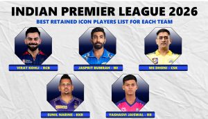 IPL 2026 Best Retained Icon Players List for All 10 Teams