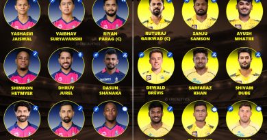 IPL 2026 RR vs CSK 3rd Match Each Team Best Playing 11